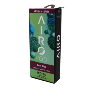 Airo Berry Bliss 1g Distillate Vape Cart