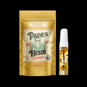 Papa's Herb Blueberry Zlushie 1g Vape Cart