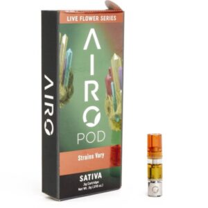 Airo Sherbanger 1g Live Flower Vape Cart