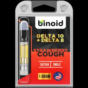 Delta 10 THC Vape Cartridge Strawberry Cough