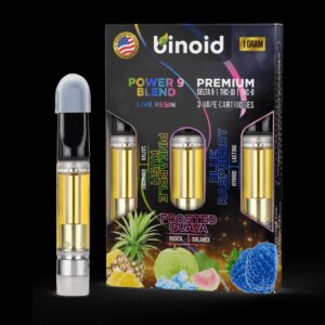 Power 9 Blend Live Resin Vape Cartridges