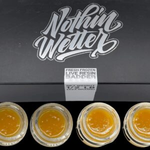 Nothin Wetter Frozen Live Resin Badder